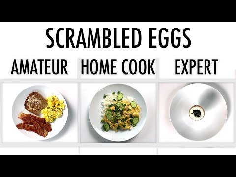 4 Levels of Scrambled Eggs: Amateur to Food Scientist | Epicurious