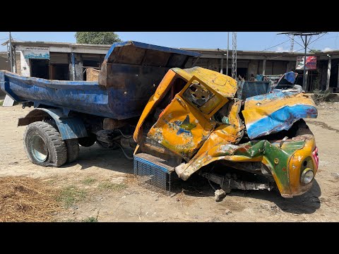 Wonderful Amazing Restoration How Manufacturing Dumper Truck Full Body Frame Making Process