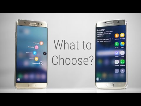 Galaxy Note 7 vs Galaxy S7 Edge - What to Choose?