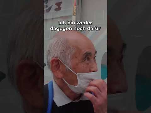 Hochzeit mit Ausländern? Das sagen Japans Senioren! #shorts