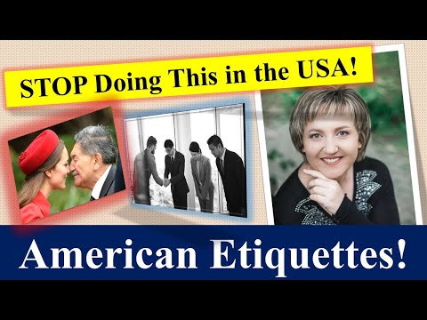 coming to US don't forget these 5 etiquettes