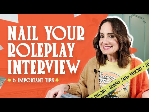 Ask a CRO: 7 Tips for Nailing Your Sales Roleplay Interview | Sunday Sales Delight