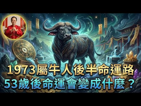 生肖牛：1973年屬牛人的命運轉折，為什麼偏偏選在53歲這一年出現？