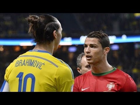 Cristiano Ronaldo Shuts Up Zlatan ibrahimovic After He Provoked Ronaldo #Instant karma