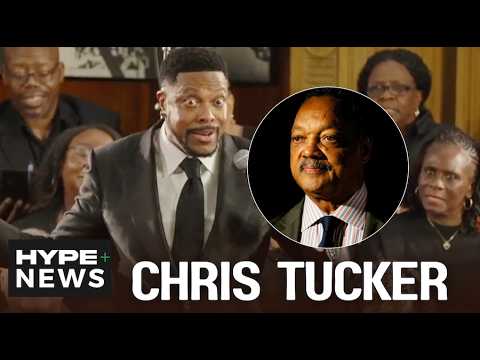 Chris Tucker Cracks Jokes At 'Jesse Jackson Funeral’, Impersonates Jesse & Bill Clinton - HP News