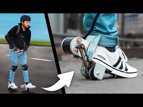 Motor-Schuhe bauen - 80km Reichweite!