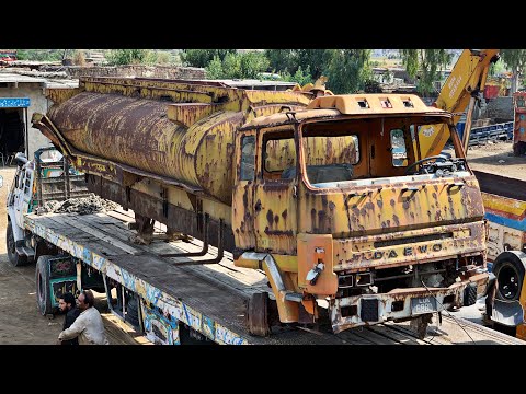 Restoration of almost 60 years old water tanker lying in the ground / Let,s See