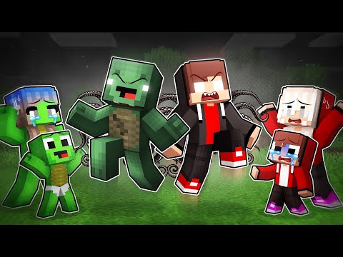 Why JJ and Mikey Became DARK? - Minecraft Animation / Maizen