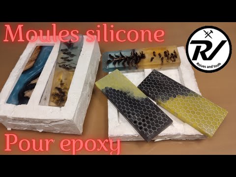 Fabriquer moules silicones pour résine époxy facile et pas cher