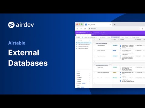 How to link your Airtable base to bubble.io