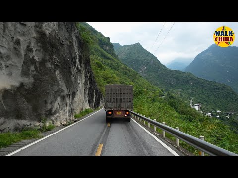 ‌EPIC Canyon Drive in Jinsha Gorge! Nature's Living Art in 4K HDR Motion