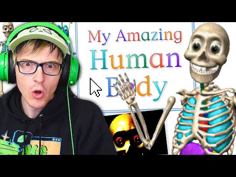 They turned this Educational game into a HORROR game.. My Amazing Human Body (Fangame)