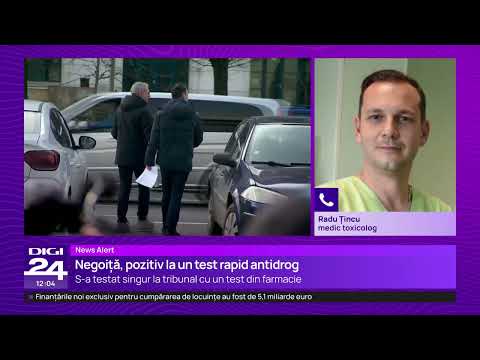 Controversă după ce edilul Robert Negoiță a fost testat antidrog de protestatarul Marian Ceaușescu