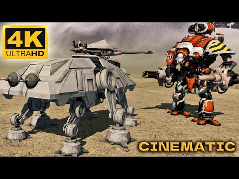 GALACTIC REPUBLIC vs ADEPTUS MECHANICUS - Cinematic Battle [Star Wars vs Warhammer 40,000]