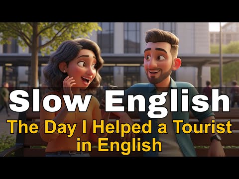 The Day I Helped a Tourist in English | Learn English Through Story | English Listening Practice