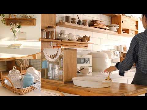 새해 주방 재배치와 거실의 작은 변화, 알찬 한 해를 위해 준비한 아이템들, 요리가 편한 식재료 정리 루틴