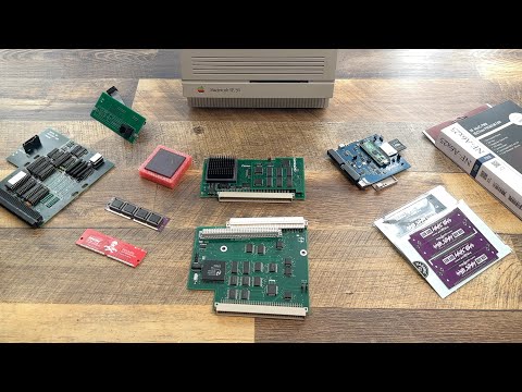 I majorly upgraded this Macintosh SE/30