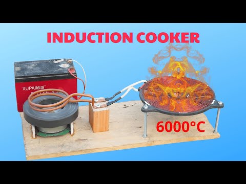 How to turn a Magnet into a Powerful Induction Cooker