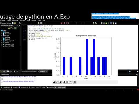 Histogramme sous python