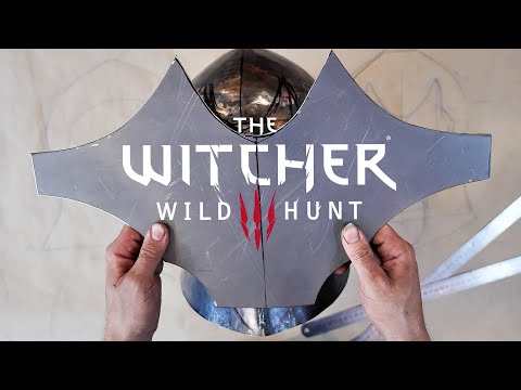 Functional Wild Hunt Helmet. Eredin, Steel Armor, metalworking, Witcher 3