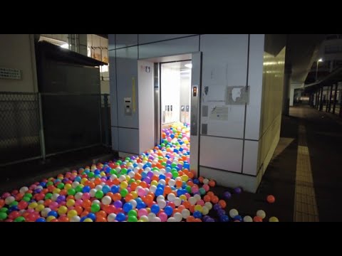 6X エスカレーター 4X エレベーター 南柏駅から松戸駅へ JR常磐線 & AIエスカレーター・AIエレベーター