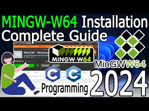 How to install MinGW w64 on Windows 10/11 [2024 Update] MinGW GNU Compiler for C C++ Programming