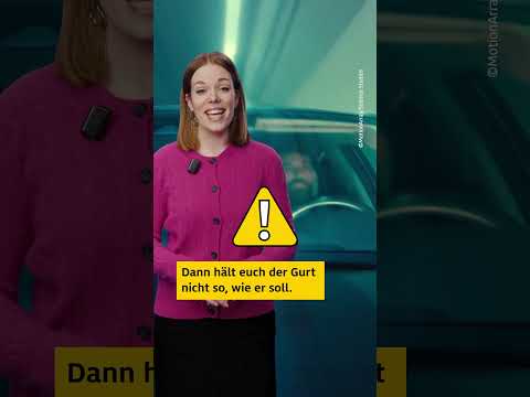 Falsch angeschnallt?! 😳 #adac #shorts