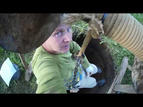 как определить глубину колодца с точностью до метра рамками