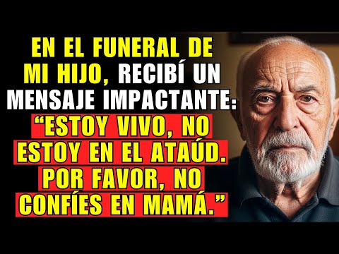 EN EL FUNERAL DE MI HIJO, RECIBÍ UN MENSAJE: "ESTOY VIVO, NO ESTOY EN EL ATAÚD. POR FAVOR...