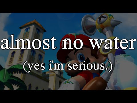 How Much Water Does it Take to Beat Mario Sunshine?
