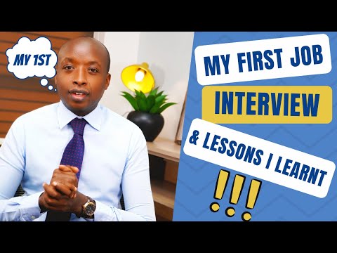 4 Lessons Learnt From My First Job Interview