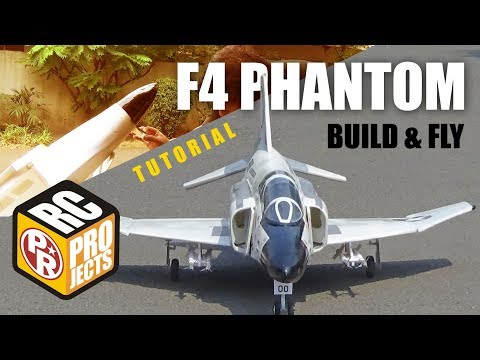 How to Make F-4 Phantom DIY RC Plane (Build & Fly)