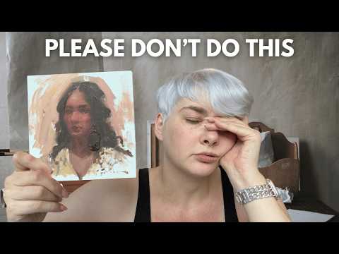 These 3 Mistakes RUINED My Alla Prima Portrait Painting
