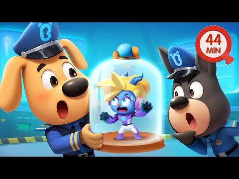 Police and Mini Antel | Funny Stories | Safety Rules for Kids | Sheriff Labrador