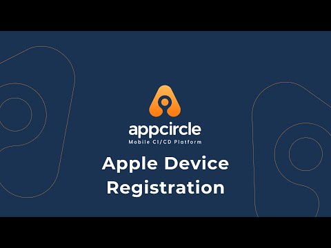 Apple Device Registration Overview
