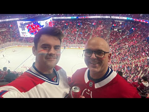 This is what a Habs playoff game feels like (game 3)