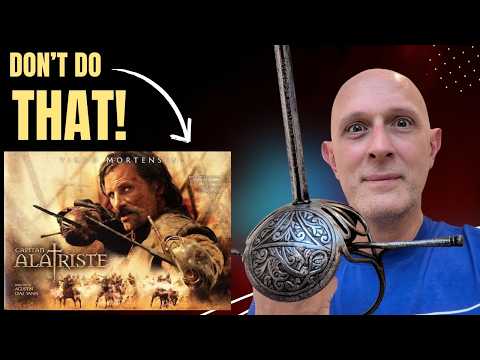 How NOT to Rapier DUEL! Alatriste (2006) Rapier Sword Fight Reviewed