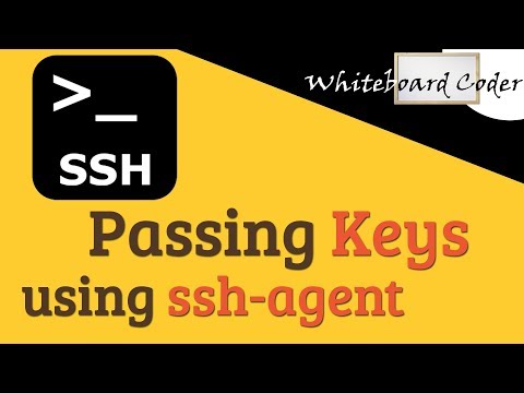 Linux cmd Line: Passing Keys using ssh-agent