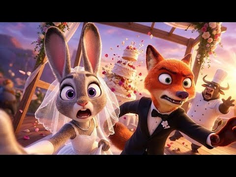 ❤️💍 JUDY and NICK'S wedding went WRONG! 🦊🐰