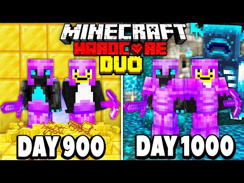 We Survived 1000 Days in Hardcore Minecraft