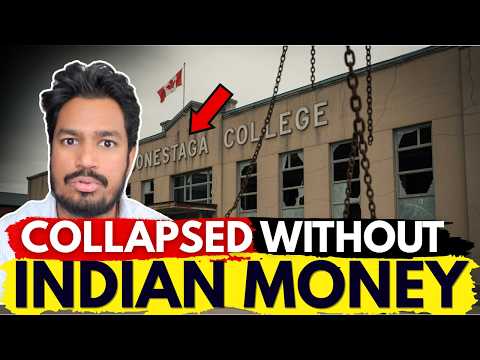 Canada’s 🇨🇦 Colleges Are Going BROKE Without Indian 🇮🇳 Students ⛓️‍💥