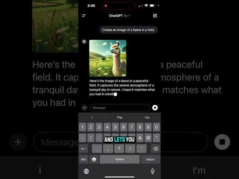 How to Create Images with Chat GPT: Step-by-Step Guide #smartphone #appleiphone #tech