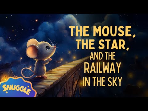 🐭 The Cutest RAINY Story 🐭The Mouse, the Star, and the Railway in the Sky - A Story for COZY Sleep