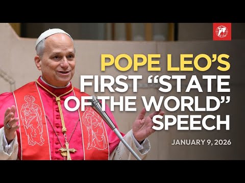 Full Speech: Pope Leo XIV's State of the World Address | English original audio | January 9, 2026