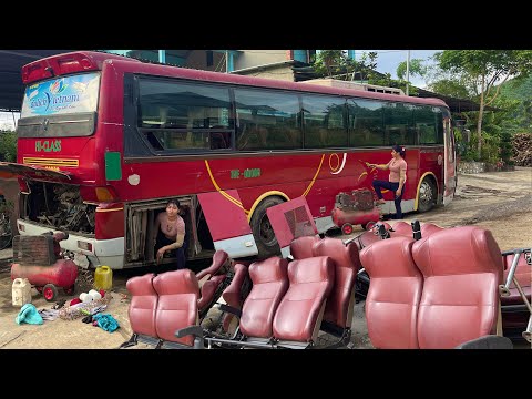 The girl's challenge was to repair and clean all the seats of a Hyundai car.