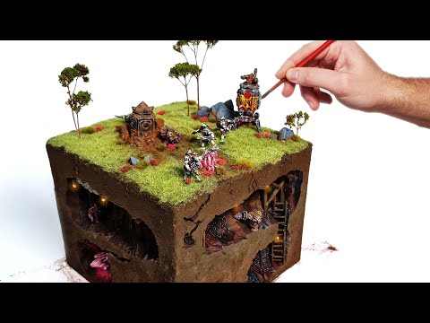 Dwarven Ambush - Our most Detailed Diorama!