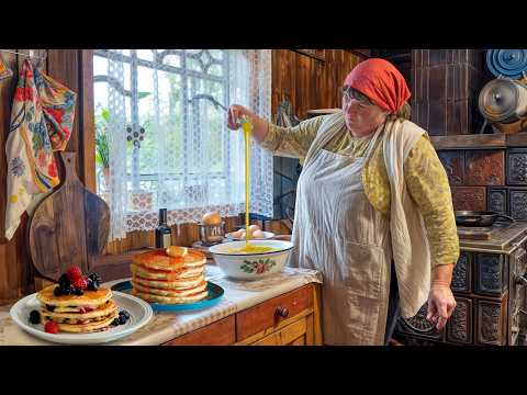 Pancakes and Village Life A Peaceful Day with Julia and Her Husband