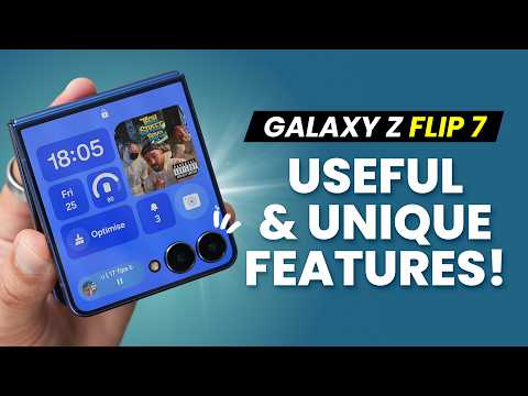 Galaxy Z Flip 7 - The Most Useful & Unique Features ( 17 Tips & Tricks ) Part 3 of 3