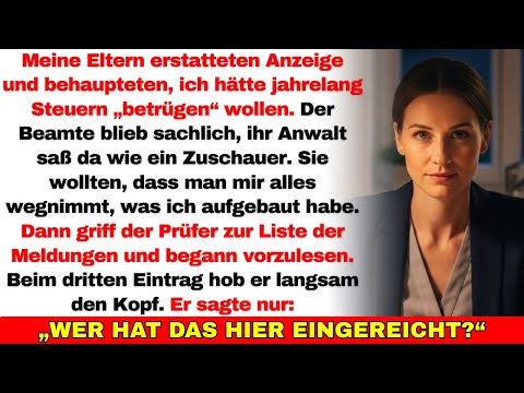 Meine Eltern erstatteten eine Steueranzeige gegen mich — bis der Beamte die Liste vorlastítulo