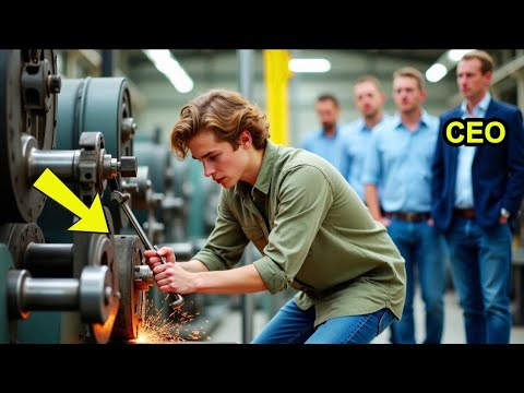 Ein CEO bat einem Bauernsohn, die Maschine zu reparieren – er ahnte nicht, wer sein Vater war